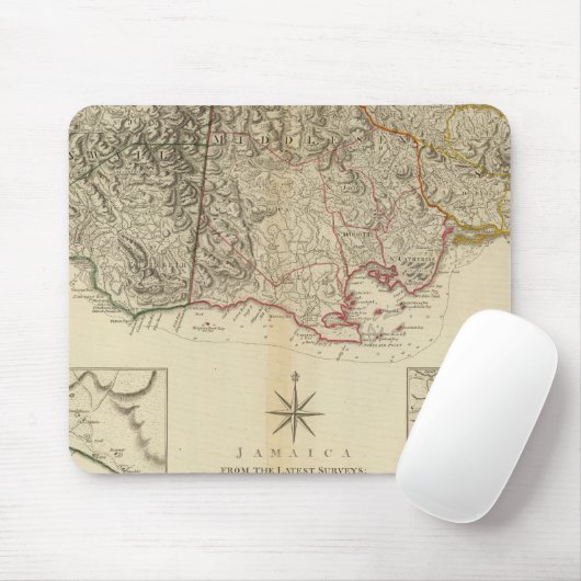 Jamaika 4 mousepad (Mit Mouse)