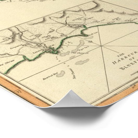 Jamaika 4 poster (Ecke)