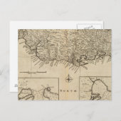 Jamaika 4 postkarte (Vorne/Hinten)