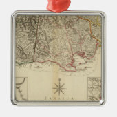 Jamaika 4 silbernes ornament (Vorne)