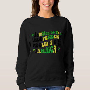 Jamaika 60. Unabhängigkeit Stolz, ein Jamaikaner z Sweatshirt