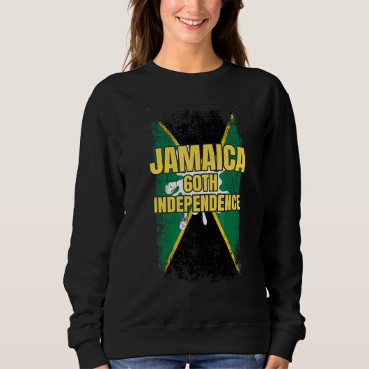 Jamaika 60. Unabhängigkeitstag Sweatshirt (Vorderseite)