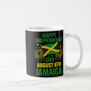 Jamaika 63. Unabhängigkeitstag Stolz Jamaikanische Kaffeetasse