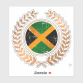 Jamaika Aufkleber (Blatt)