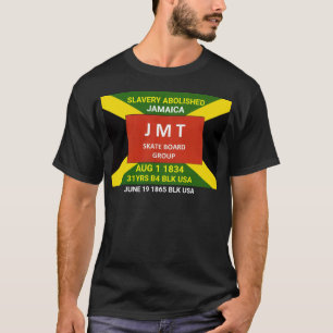 JAMAIKA AUG 1 1834. KOSTENLOSE Dark T - Shirt