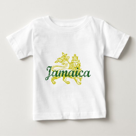 Jamaika Baby T-shirt (Vorderseite)