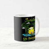 Jamaika Beach Karibik Insel kein Problem Kaffeetasse (VorderseiteRechts)