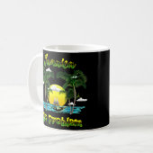 Jamaika Beach Karibik Insel kein Problem Kaffeetasse (Vorderseite Links)