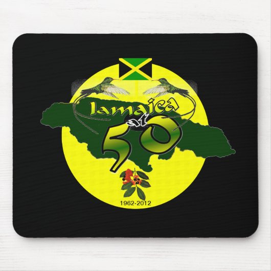 Jamaika bei fünfzig mousepad (Vorne)
