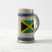 Jamaika Bierglas (VorderseiteRechts)