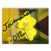 Jamaika-Blumen-Kalender Kalender (Titelbild)