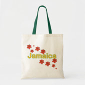 Jamaika-Blumen-Tasche Tragetasche (Vorne)