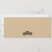 Jamaika Boarding Pass Save the Date Geburtstag (Rückseite)