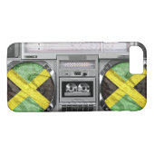 Jamaika-Boombox Case-Mate iPhone Hülle (Rückseite (Horizontal))