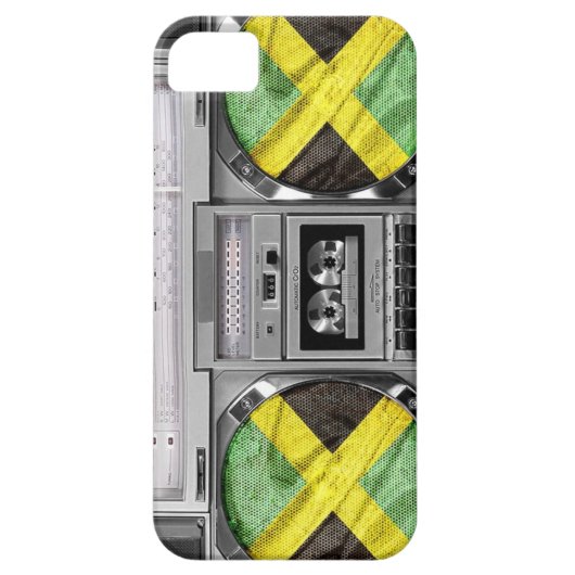 Jamaika-Boombox Case-Mate iPhone Hülle (Rückseite)