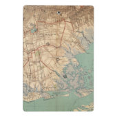 Jamaika-Bucht und Brooklyn Mini Klemmbrett (Rückseite)
