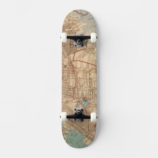 Jamaika-Bucht und Brooklyn Skateboard (Vorderseite)