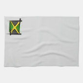 Jamaika-Bürsten-Flagge Handtuch (Horizontal)