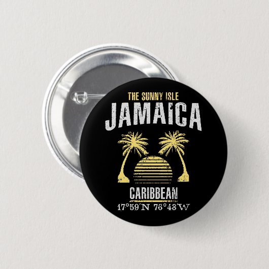 Jamaika Button (Vorne & Hinten)