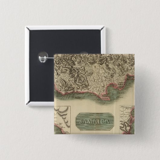 Jamaika Button (Vorne & Hinten)
