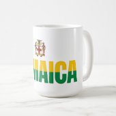 Jamaika Clear Bag | Karibik | Stadionfertig Kaffeetasse (VorderseiteRechts)