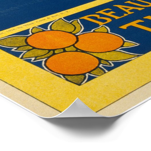 Jamaika, das Juwel der Tropen Poster (Ecke)