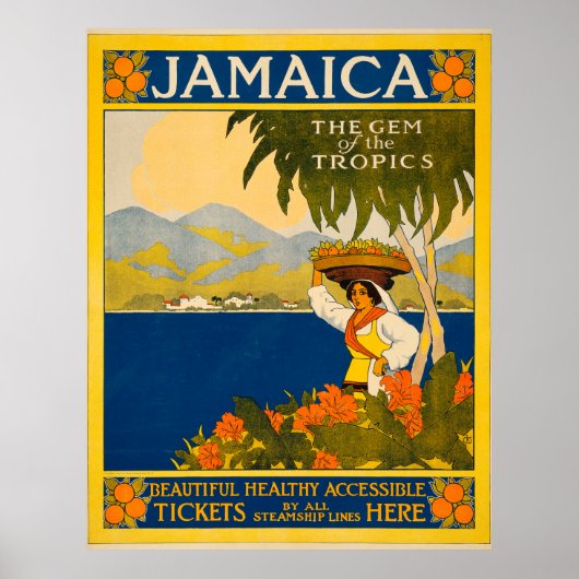 Jamaika, das Juwel der Tropen Poster (Vorne)