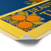 Jamaika Das Spiel der Tropen Vintage Reise Poster (Ecke)