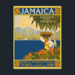 Jamaika Das Spiel der Tropen Vintage Reise Postkarte<br><div class="desc">Jamaika Das Spiel der Tropen Vintage Reise Postkarte</div>
