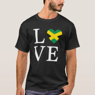 Jamaika Flag Niedliche Reise und Karibik und T-Shirt