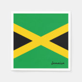 Jamaika Flag Party Fashion / Sportfans Serviette (Vorderseite)