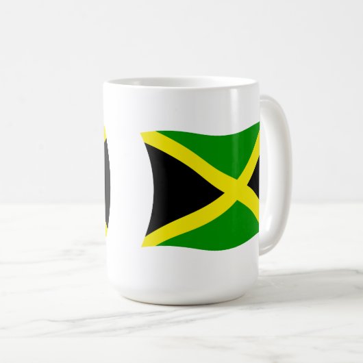 Jamaika Flag Tasse (VorderseiteRechts)