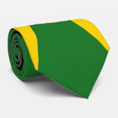 Jamaika-Flagge 2 Krawatte (Gerollt)