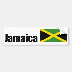 Jamaika-Flagge Autoaufkleber