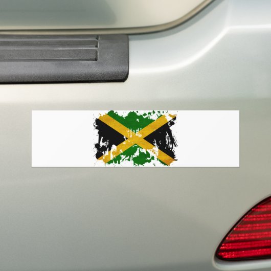 Jamaika-Flagge Autoaufkleber (Auf Auto)