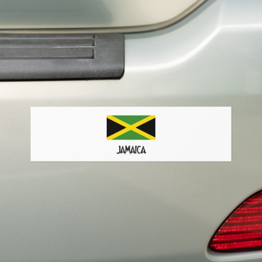 Jamaika-Flagge Autoaufkleber (Auf Auto)