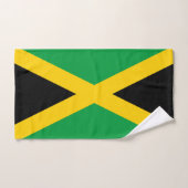 Jamaika-Flagge Badhandtuch Set (Handtuch)