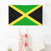 Jamaika-Flagge Banner (Insitu)