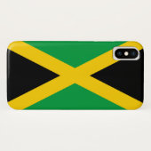 Jamaika-Flagge Case-Mate iPhone Hülle (Rückseite (Horizontal))