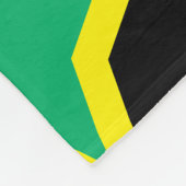 Jamaika-Flagge Fleecedecke (Ecke)