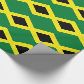 Jamaika-Flagge Geschenkpapier (Ecke)