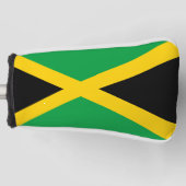 Jamaika-Flagge Golf Headcover (Vorderseite)