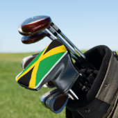 Jamaika-Flagge Golf Headcover (In Situ)