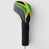 Jamaika-Flagge Golf Headcover (angewinkelt)