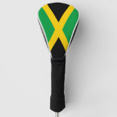Jamaika-Flagge Golf Headcover (Vorderseite)
