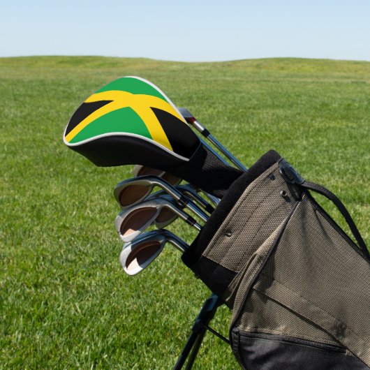 Jamaika-Flagge Golf Headcover (In SItu)