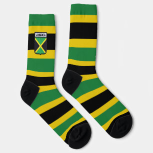 Jamaika-Flagge Jah Rastafari Rasta Reggae Socken