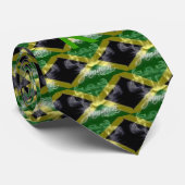 Jamaika-Flagge, Jamaika-Flagge, Jamaika-Flagge, Krawatte (Gerollt)