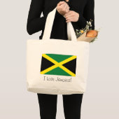 Jamaika-Flagge Jumbo Stoffbeutel (Vorderseite (Produkt))