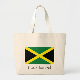 Jamaika-Flagge Jumbo Stoffbeutel